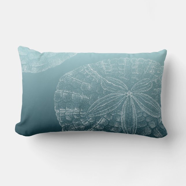Coussin Rectangle LA VIE EST UNE PLAGE : Dollar de sable (Recto)