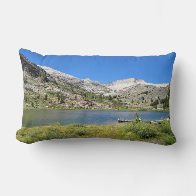 Coussin Rectangle Lac Shell, col Tioga, Californie (Recto)