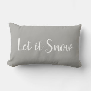 Coussin Rectangle Laisser le devis de vacances de neige