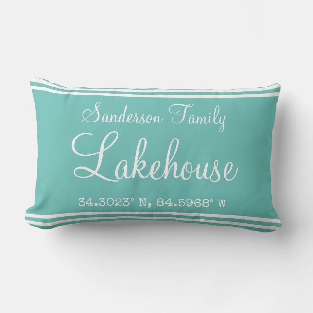 Coussin Rectangle lakehouse (Recto)