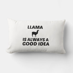 COUSSIN RECTANGLE LAMA EST TOUJOURS UNE BONNE IDÉE