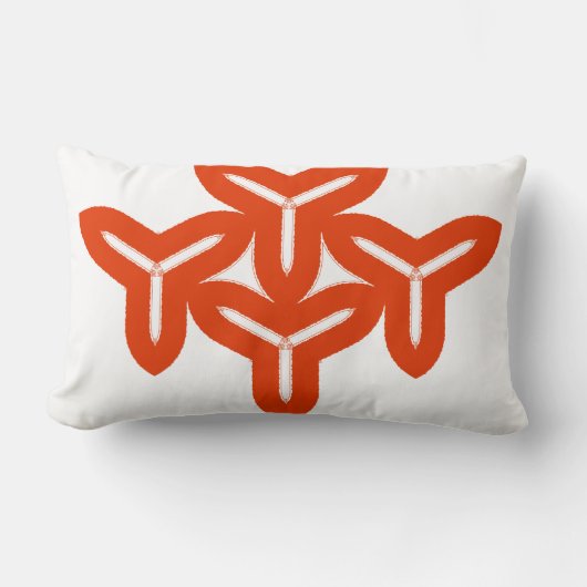 Coussin Rectangle Lames gothiques Lancer l'oreiller (Recto)