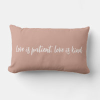 L'amour est patient l'amour est gentil terre cuite