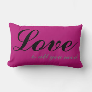 Coussin Rectangle L'amour est tout ce dont vous avez besoin Cushion 