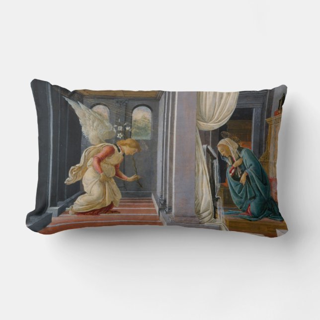 Coussin Rectangle L'annonce, circa 1485 (Recto)