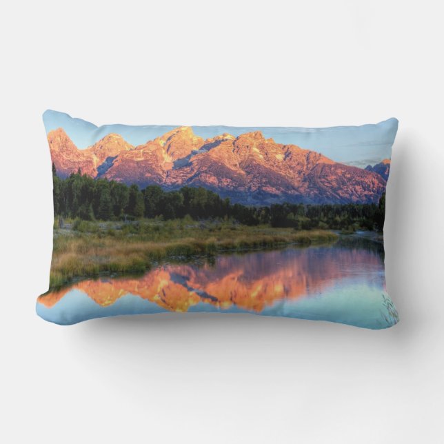 Coussin Rectangle L'atterrissage de Schwabacher (Recto)