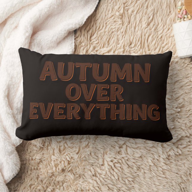 Coussin Rectangle L'automne sur tout (Couverture)