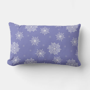 Coussin Rectangle Lavande Fantaisiste Floral Céleste 33x53cm