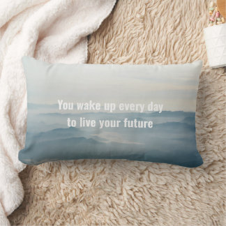 Coussin Rectangle L'Avenir Est Maintenant - Motivationnel