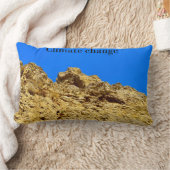 Coussin Rectangle Le changement climatique s'occupe de l'environneme (Couverture)