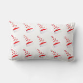 COUSSIN RECTANGLE "LE CHAPEAU COOL DE PÈRE NOËL" (Verso)