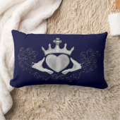 Coussin Rectangle Le Claddagh (Argent) (Couverture)