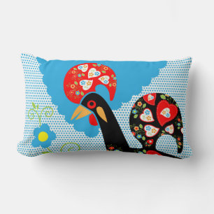Coussin Rectangle Le coq portugais de Barcelos