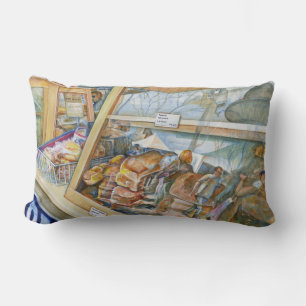 Coussin Rectangle Le côté ensoleillé de la folie