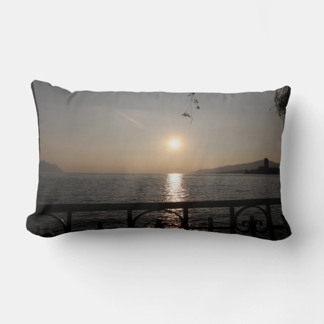 Coussin Rectangle Le Coucher du soleil (Recto)