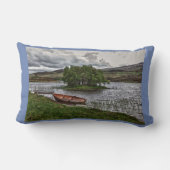 Coussin Rectangle Le destin de pêche de bateau de bain du destin (Verso)