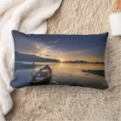 Coussin Rectangle Le destin de pêche de bateau de bain du destin (Couverture)