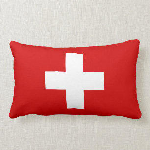 Coussin Rectangle Le drapeau de la Suisse