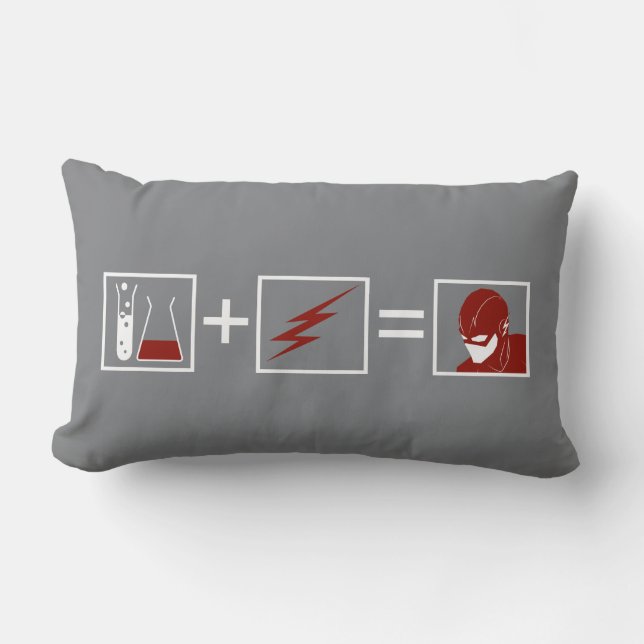 Coussin Rectangle Le Flash | Équation Flash (Recto)