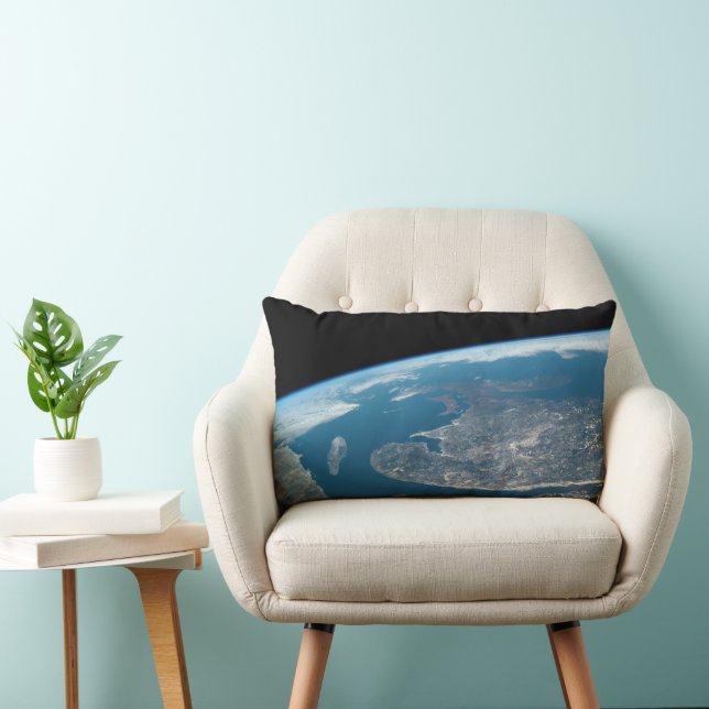 Coussin Rectangle Le Golfe Du Saint-Laurent Et Le Canada. (Chaise)