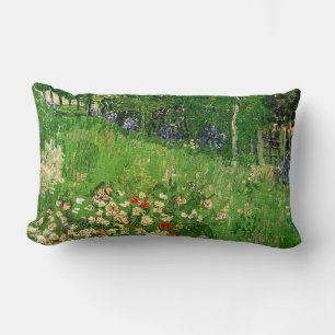 Coussin Rectangle Le jardin de Daubigny. Vincent van Gogh. beau
