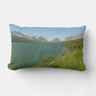 Coussin Rectangle Le lac Swiftcurrent du parc national des Glaciers