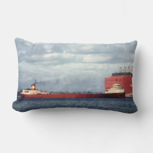 Coussin Rectangle Le légendaire S.S. Edmund Fitzgerald