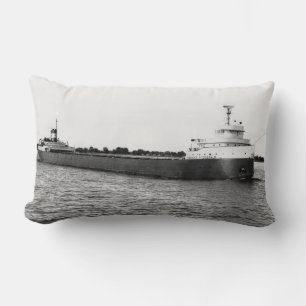 Coussin Rectangle Le légendaire S.S. Edmund Fitzgerald