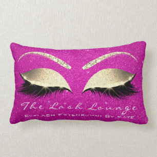 Coussin Rectangle Le maquillage de roses indien de parties