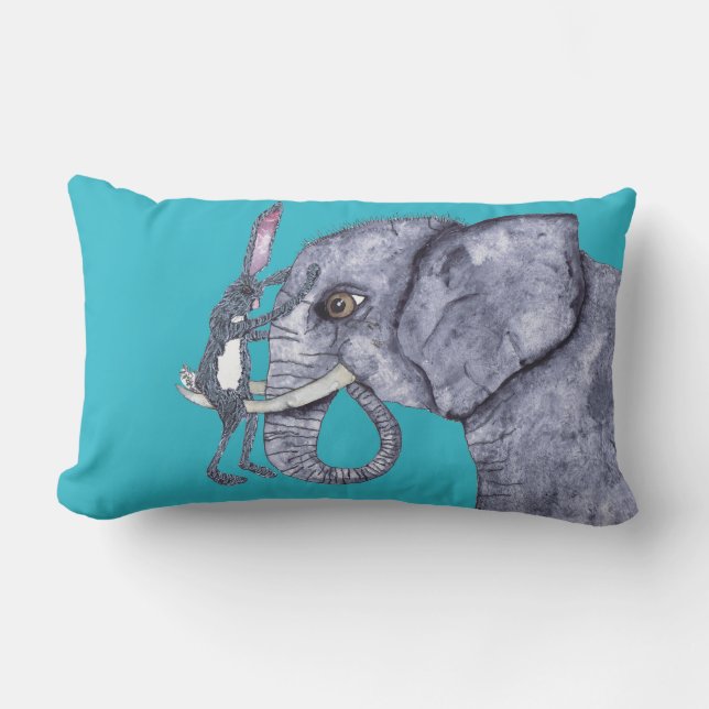 COUSSIN RECTANGLE LE MEILLEUR DES AMIS (Recto)