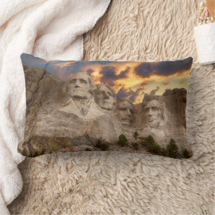 Coussin Rectangle Le Mémorial national du Mont Rushmore
