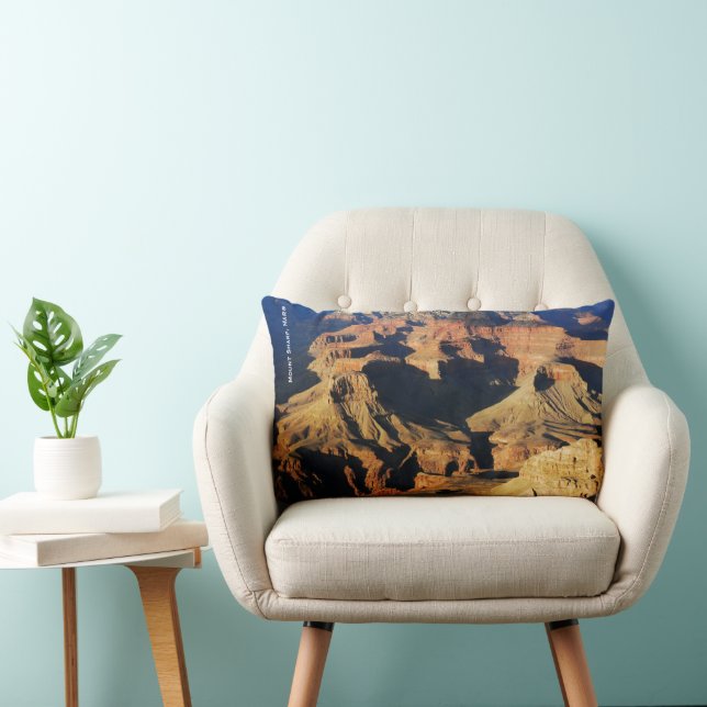 Coussin Rectangle Le mont Sharp sur la planète Mars Photo (Chaise)