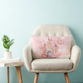 Coussin Rectangle Le palais de Be-You-Tiful dans le nuage rose (Chaise)