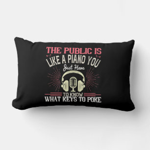 Coussin Rectangle Le Public Est Comme Un Piano