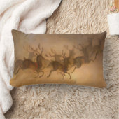 Coussin Rectangle Le renne du Père Noël par William Holbrook Beard (Couverture)