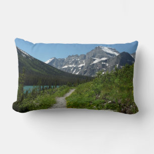 Coussin Rectangle Le sentier du lac Josephine avec la guilde du mont