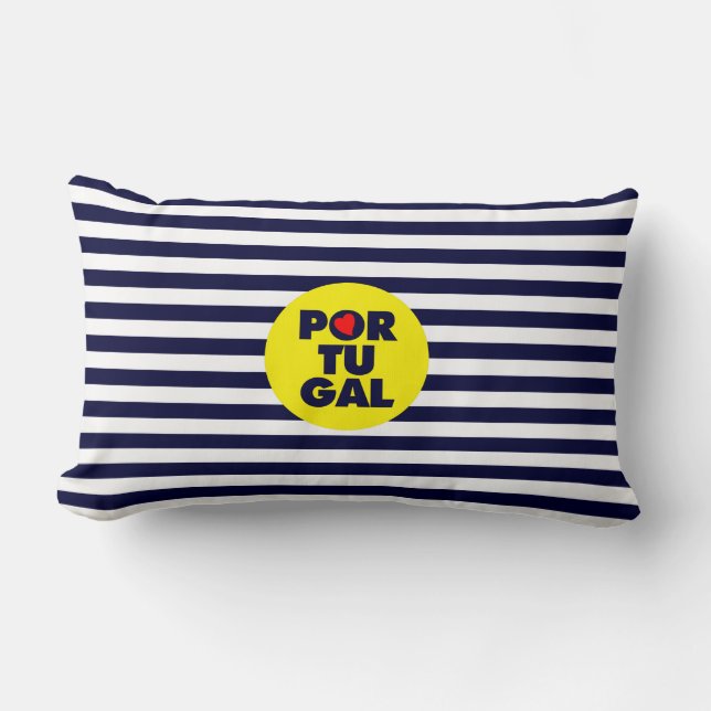 Coussin Rectangle Le soleil portugais (Recto)