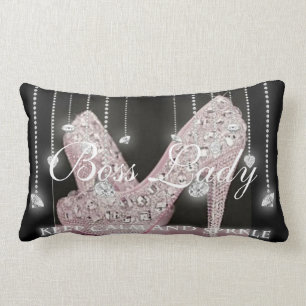 Coussin Rectangle Le talon haut de Madame Diamonds de patron chausse