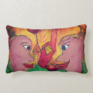 Coussin Rectangle Le vin, les femmes et la sagesse