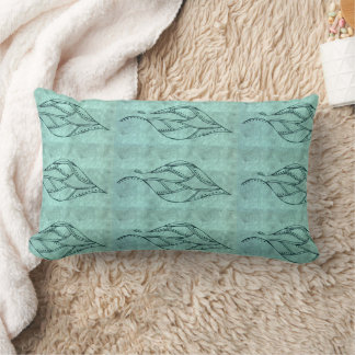 Coussin Rectangle "Leaf Me Alone" Jetez L'Oreiller