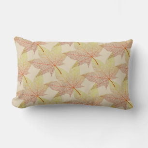 Coussin Rectangle Leaves d'automne Jeu d'oreiller