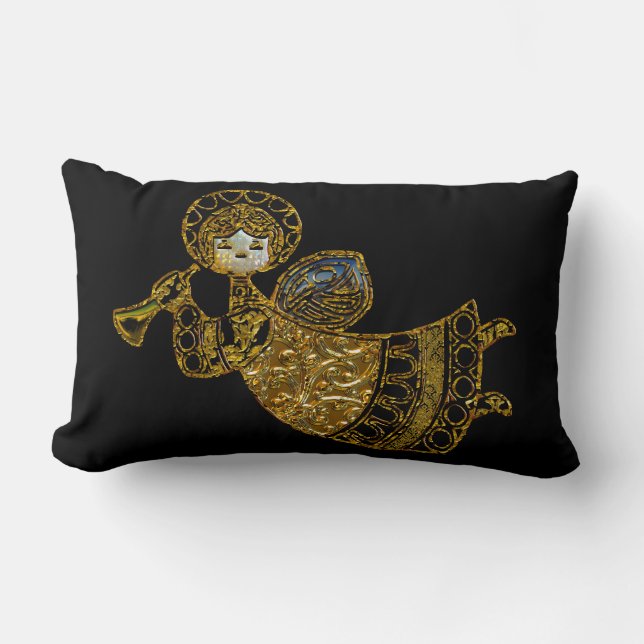 Coussin Rectangle Les anges lombaires sont partout cette saison (Recto)