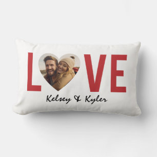 Coussin Rectangle Les couples de Saint Valentin Aimer Photo