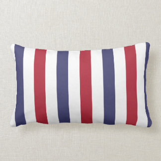 Coussin Rectangle Les Etats-Unis marquent le rouge et marquent les