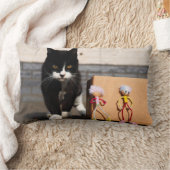Coussin Rectangle Les Fubby se cachent du chat Ping. (Couverture)