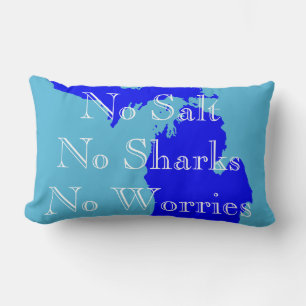 Coussin Rectangle Les Grands Lacs -