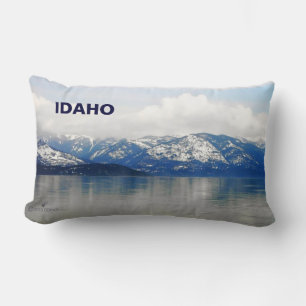 Coussin Rectangle Les Montagnes Au Bord Du Lac