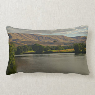Coussin Rectangle les paysages fluviaux, désertiques et agricoles, 