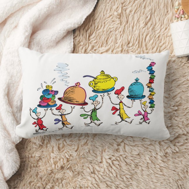 Coussin Rectangle Les Whos transportent le festin de Noël (Couverture)