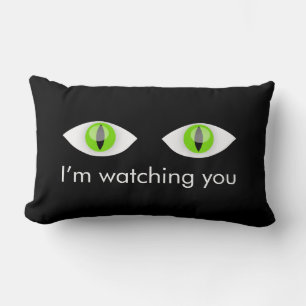 Coussin Rectangle Les yeux de chat